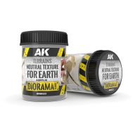   AK Interactive TERRAINS NEUTRAL TEXTURE - 250ml (Acrylic) (AK8023)