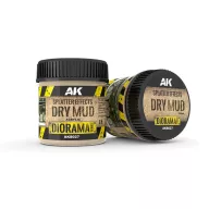   AK Interactive SPLATTER EFFECTS DRY MUD - 100ml (Acrylic) (AK8027)