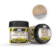   AK Interactive LIGHT & DRY CRACKLE EFFECTS - 100ml (Acrylic) (AK8033)
