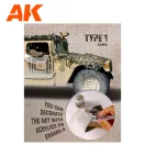 AK Interactive REGULAR CAMOUFLAGE NET Type 1 SAND (AK8060)