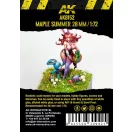 AK Interactive MAPLE SUMMER LEAVES 1/72 (AK8152)