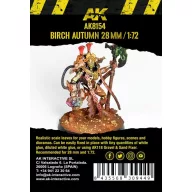 AK Interactive BIRCH AUTUMN LEAVES 1/72 (AK8154)