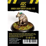 AK Interactive BIRCH LIGHT GREEN LEAVES 1/72 (AK8155)