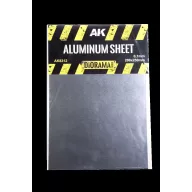 AK Interactive ALUMINIUM SHEET 100UM 200x250mm (AK8312)