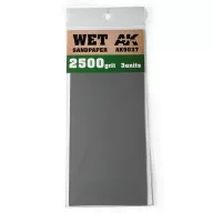 AK Interactive Wet Sandpaper 2500 Grit 3 units (AK9037)