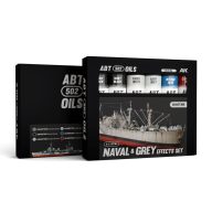   AK Interactive NAVAL & GREY EFFECTS SET - ABT 502 OILS (AKABT306)