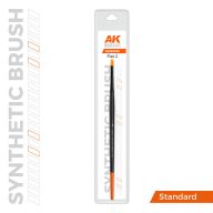AK Interactive AK SYNTHETIC BRUSH - FLAT 2 (AKB002)