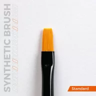 AK Interactive AK SYNTHETIC BRUSH - FLAT 2 (AKB002)