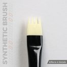 AK Interactive AK SYNTHETIC BRUSH - COMB (AKB011)