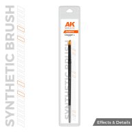 AK Interactive AK SYNTHETIC BRUSH - DAGGER L (AKB012)