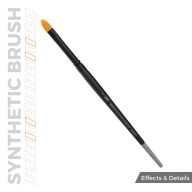 AK Interactive AK SYNTHETIC BRUSH - FILBERT 4 (AKB015)