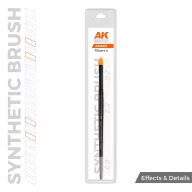 AK Interactive AK SYNTHETIC BRUSH - FILBERT 4 (AKB015)