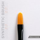 AK Interactive AK SYNTHETIC BRUSH - FILBERT 6 (AKB016)