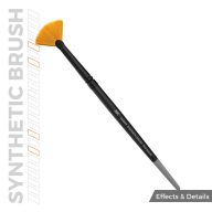 AK Interactive AK SYNTHETIC BRUSH - FAN SHAPE (AKB017)