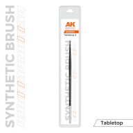 AK Interactive AK SYNTHETIC TABLETOP BRUSH - 0 (AKB020)