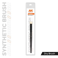 AK Interactive AK SYNTHETIC DRY BRUSH - S (AKB023)