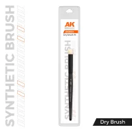 AK Interactive AK SYNTHETIC DRY BRUSH - M (AKB024)