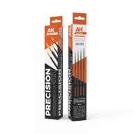 AK Interactive PRECISION BRUSHES SET (4 brushes) (AKB105)
