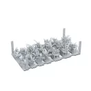 AK Interactive GRASS TUFTS - BASING BITS 22 pieces (AKBIT0001)