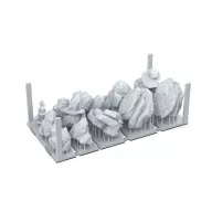   AK Interactive ROCKS & TORS - BASING BITS 12 pieces (AKBIT0003)