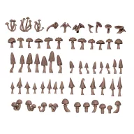   AK Interactive FOREST MUSHROOMS - BASING BITS 63 pieces (AKBIT0005)