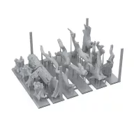   AK Interactive DEAD TREE BASING - BASING BITS 17 pieces (AKBIT0006)