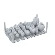  AK Interactive CACTUS BARREL - BASING BITS 20 pieces (AKBIT0010)