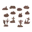 AK Interactive BONES REMAINS - BASING BITS 12 pieces (AKBIT0014)