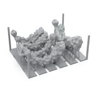   AK Interactive JUMP-PACK TRAIL FX - BASING BITS 6 pieces (AKBIT0016)
