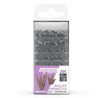   AK Interactive BULLET IMPACT FX - BASING BITS 43 pieces (AKBIT0018)