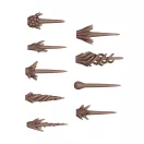 AK Interactive PLASMA FX - BASING BITS 54 pieces (AKBIT0019)