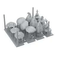   AK Interactive GIGANT MUSROOMS - BASING BITS 12 pieces (AKBIT0022)