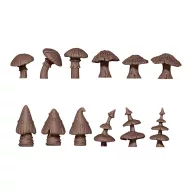   AK Interactive GIGANT MUSROOMS - BASING BITS 12 pieces (AKBIT0022)
