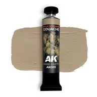 AK Interactive DARK EARTH - AK GOUACHE 20 ml. (AKG05)