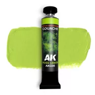 AK Interactive MOSS GREEN - AK GOUACHE 20 ml. (AKG08)