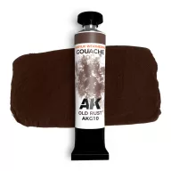 AK Interactive OLD RUST - AK GOUACHE 20 ml. (AKG10)