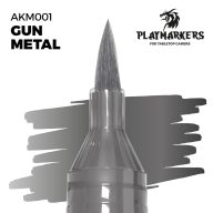 AK Interactive PLAYMARKERS Gun Metal (AKM001)