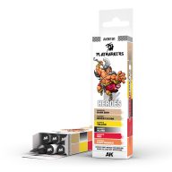 AK Interactive PLAYMARKERS SET - HEROES (6 ref.) (AKM101)