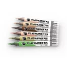AK Interactive PLAYMARKERS SET - SKIN & FLESH TONES (6 ref.) (AKM107)