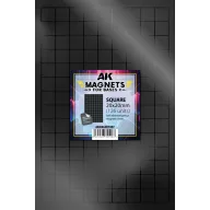   AK Interactive SQUARE/CUADRADO 20 X 20 - 126 unid (AKMAGNET002)