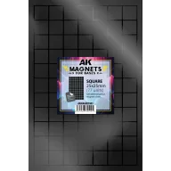   AK Interactive SQUARE/CUADRADO 25 X 25 - 77 unid (AKMAGNET003)