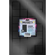   AK Interactive SQUARE/CUADRADO 40 X 40 - 28 unid (AKMAGNET004)