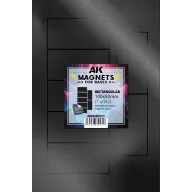 AK Interactive RECTANGULAR 100 X 50 - 7 unid (AKMAGNET015)