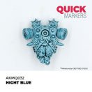 AK Interactive NIGHT BLUE QUICK MARKERS (AKMQ032)