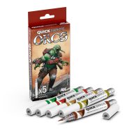 AK Interactive ORCS QUICK MARKERS SET (AKMQ106)