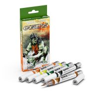 AK Interactive GOBLINS QUICK MARKERS SET (AKMQ108)