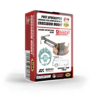   AK Interactive UNIVERSAL STEEL DRUM HATCH WITH CROSSBOW MOUNT / BALLESTA POST APOCALÍPTICA CON MONTURA DE TAMBOR (DZ033)