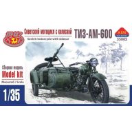   AIM -Fan Modell TIZ-AM-600 Soviet motorcycle with sideca 1:35 (AIM35002)