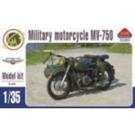   AIM -Fan Modell MV-750 Soviet military motocycle with sidecar 1:35 (AIM35003)