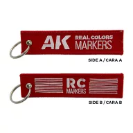 AK Interactive Keychain REAL COLORS MARKERS (MCHD012)